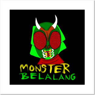 Monster belalang codot Posters and Art